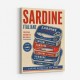 Sardine Can Italian Vintage Poster Art Print
