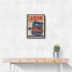 Sardine Can Italian Vintage Poster Art Print