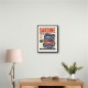 Sardine Can Italian Vintage Poster Art Print