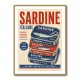 Sardine Can Italian Vintage Poster Art Print