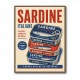 Sardine Can Italian Vintage Poster Art Print