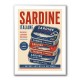 Sardine Can Italian Vintage Poster Art Print