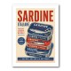 Sardine Can Italian Vintage Poster Art Print