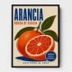 Sicilian Blood Orange Vintage Ad Art Print
