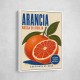 Sicilian Blood Orange Vintage Ad Art Print