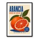 Sicilian Blood Orange Vintage Ad Art Print