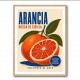 Sicilian Blood Orange Vintage Ad Art Print