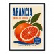 Sicilian Blood Orange Vintage Ad Art Print