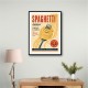 Spaghetti Italian Vintage Food Poster Art Print