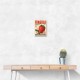 Strawberry Vintage Italian Poster Wall Art