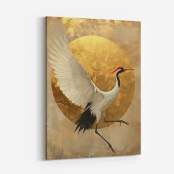 Japanese Crane 5 Japandi Style Wall Art