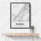 Dubai City Map