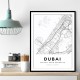 Dubai City Map