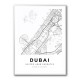 Dubai City Map