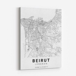 Beirut City Map