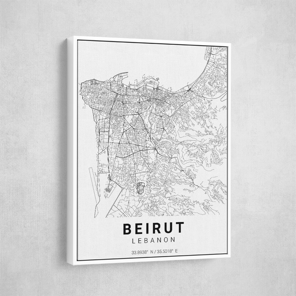 Beirut City Map