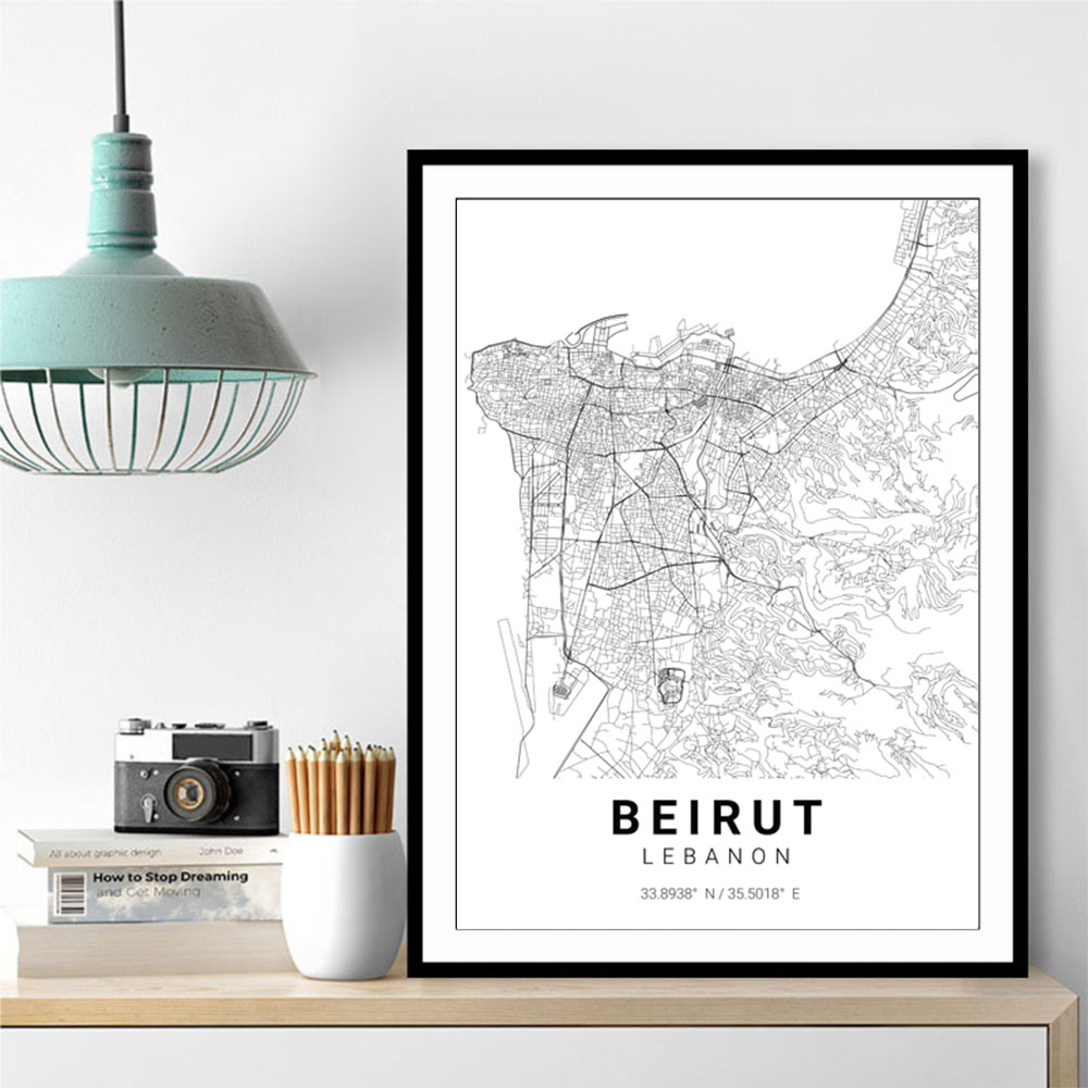 Beirut City Map