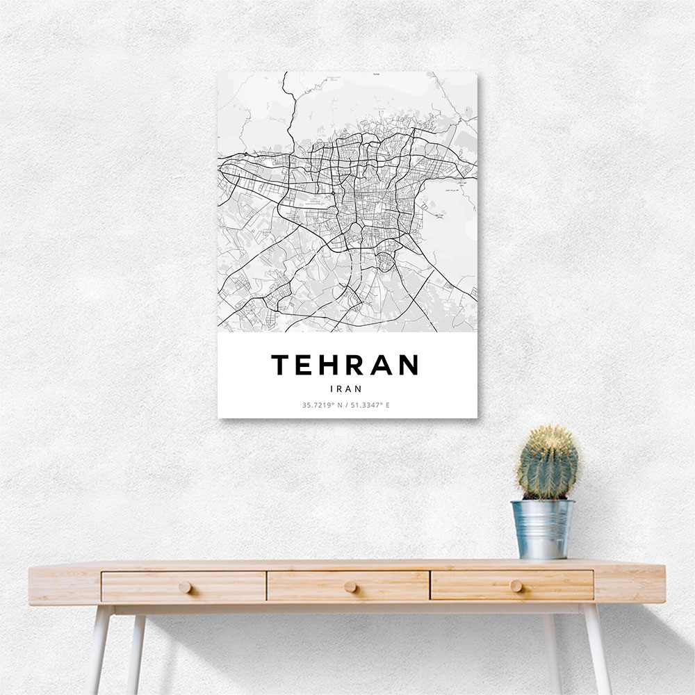 Tehran City Map