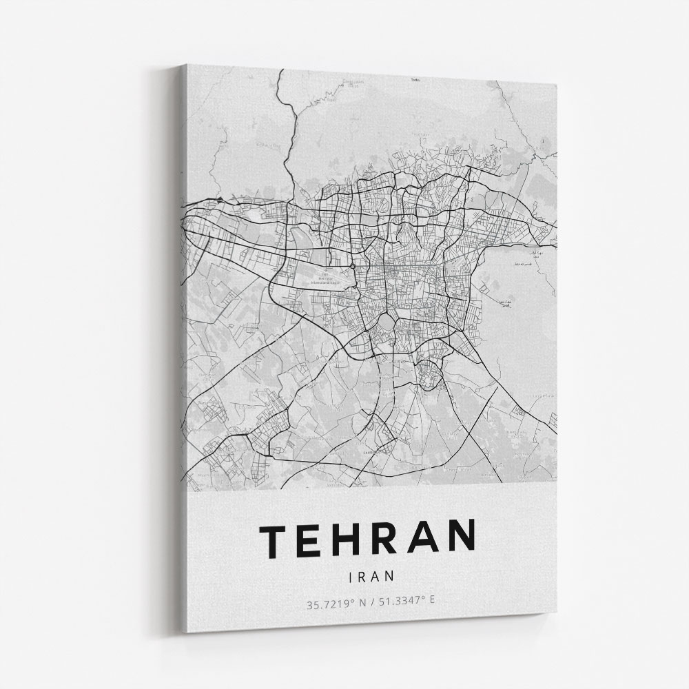 Tehran City Map