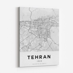 Tehran City Map