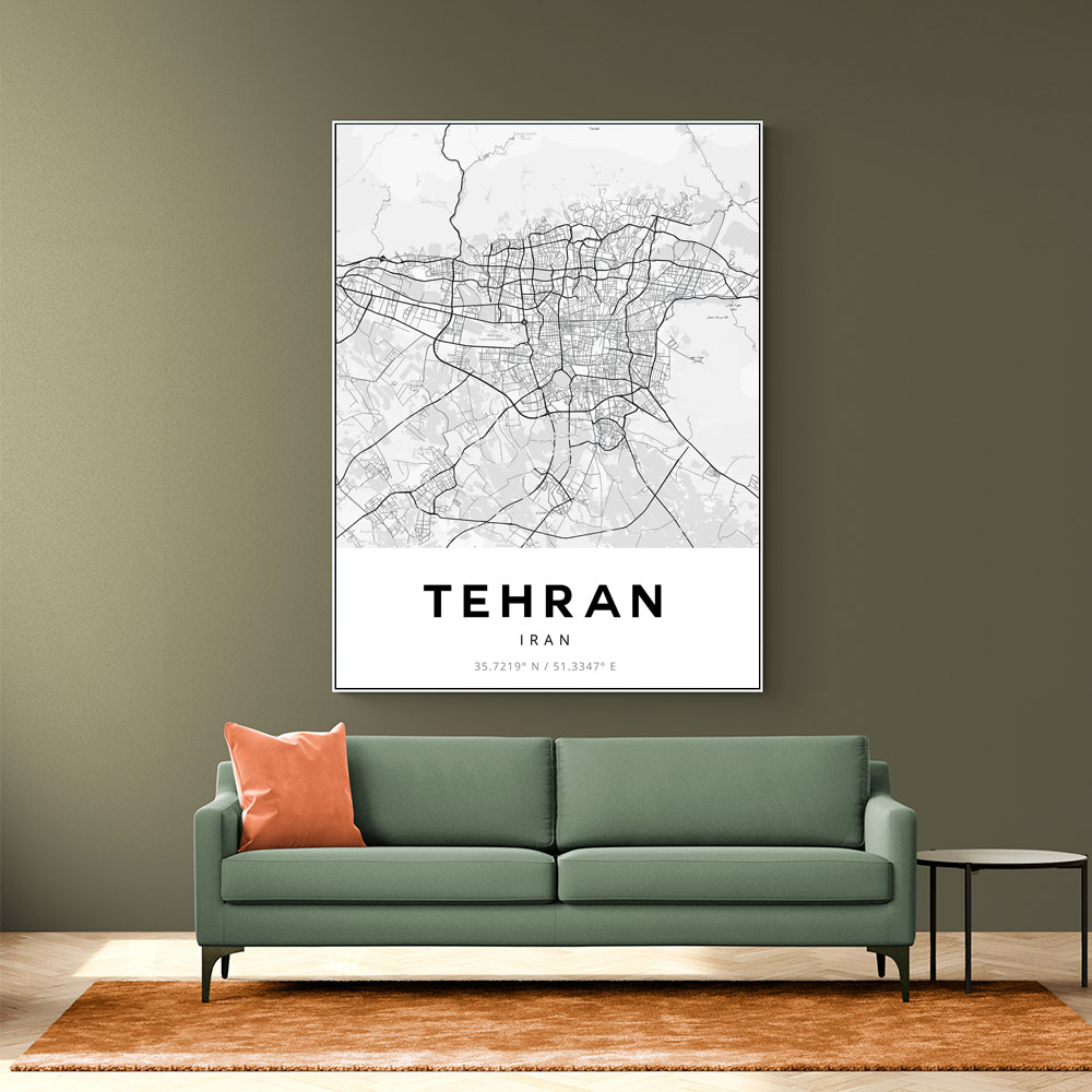 Tehran City Map