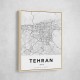 Tehran City Map