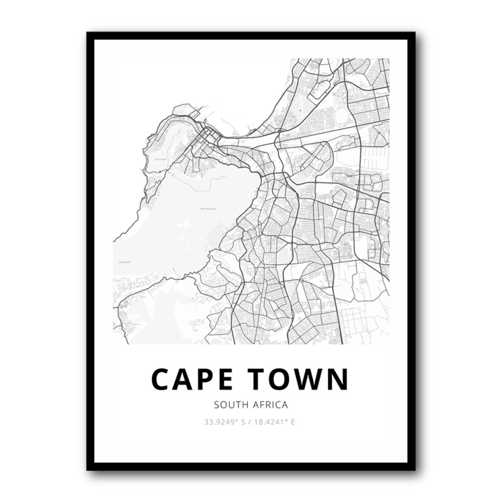 Cape Town City Map