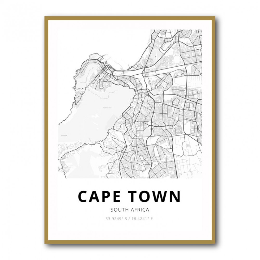 Cape Town City Map