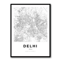 Delhi City Map