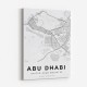 Abu Dhabi City Map