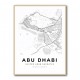 Abu Dhabi City Map