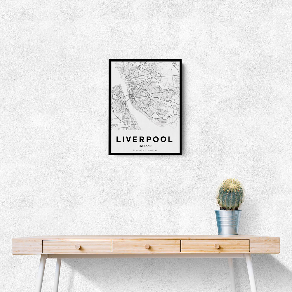 Liverpool City Map