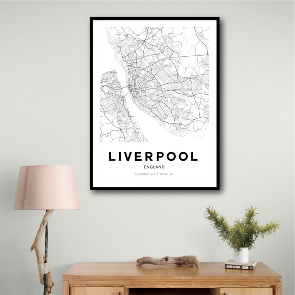 Liverpool City Map