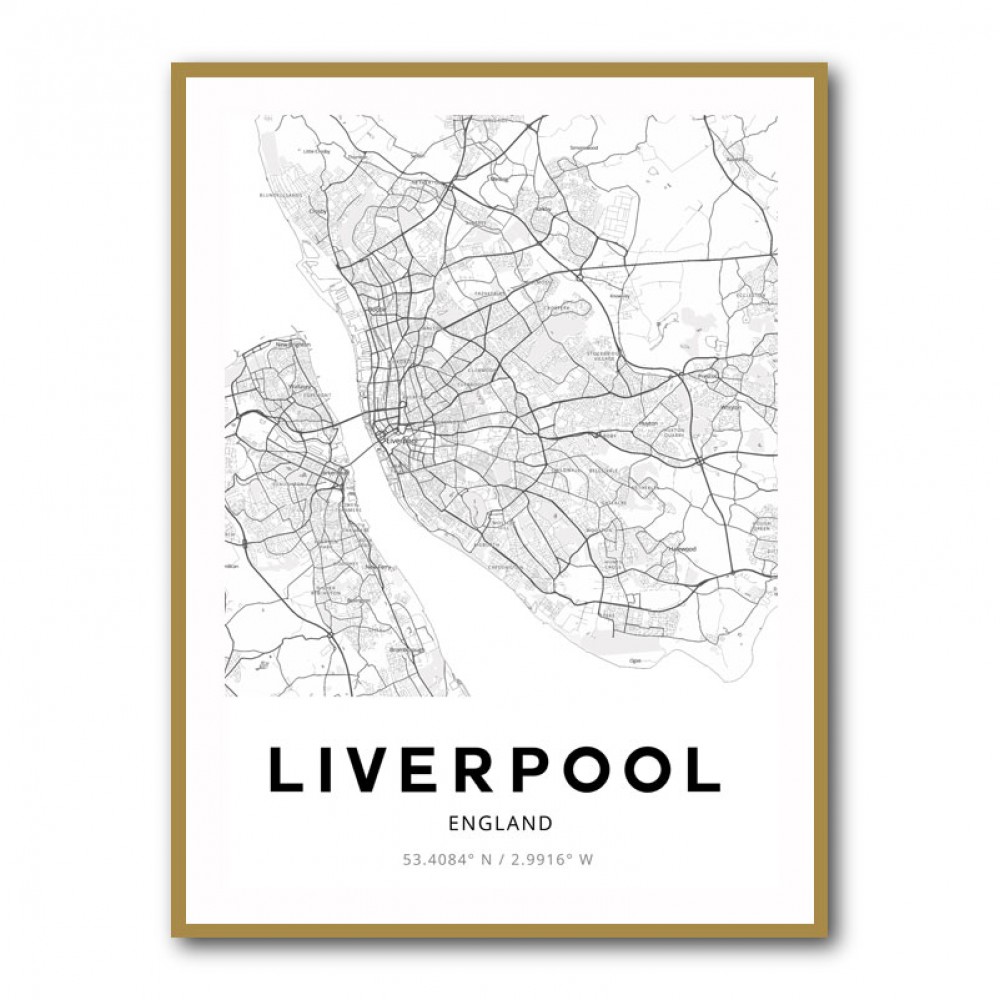 Liverpool City Map