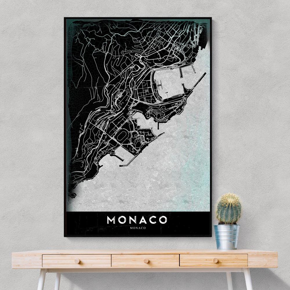 Monaco Map