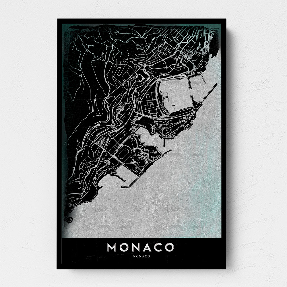 Monaco Map