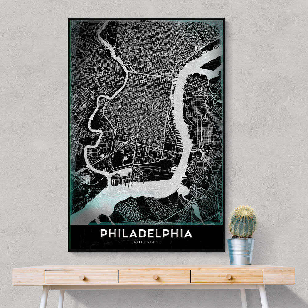 Philadelphia Map Philadelphia Map