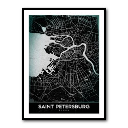 Saint Petersburg Map