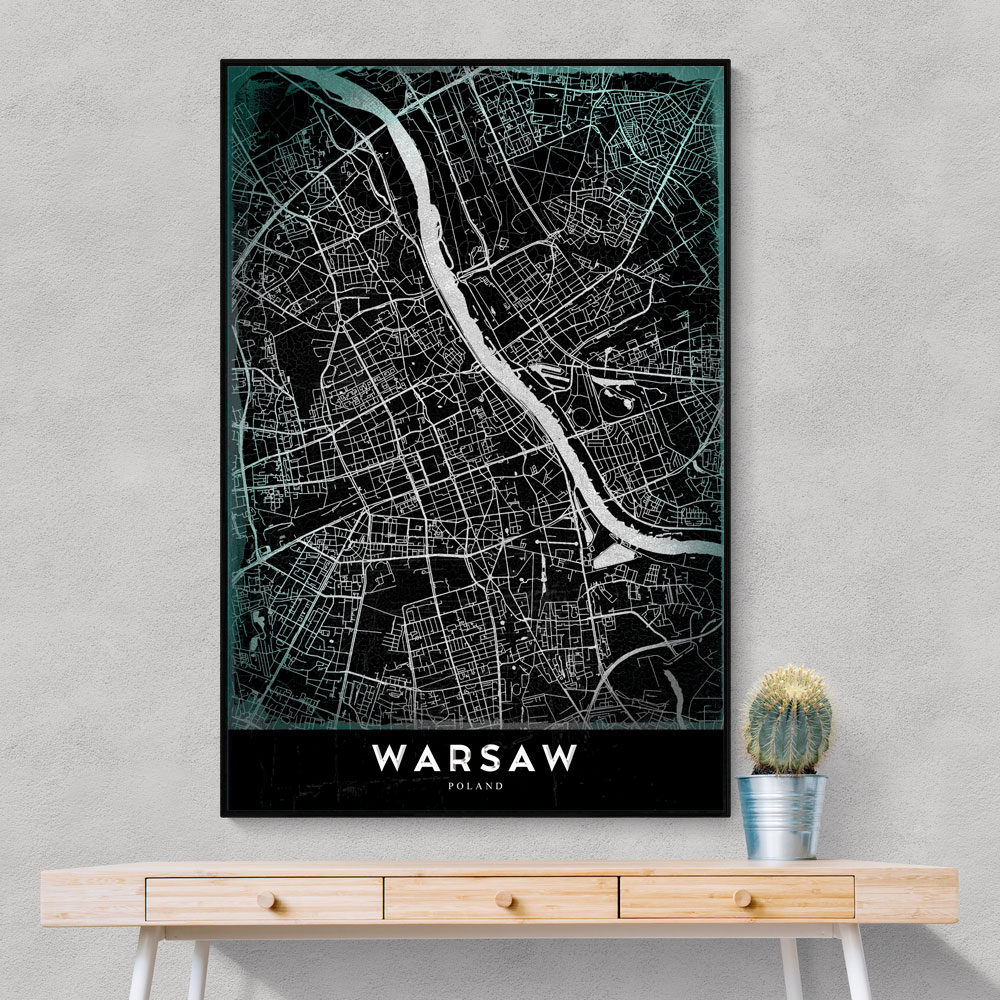 Warsaw Map