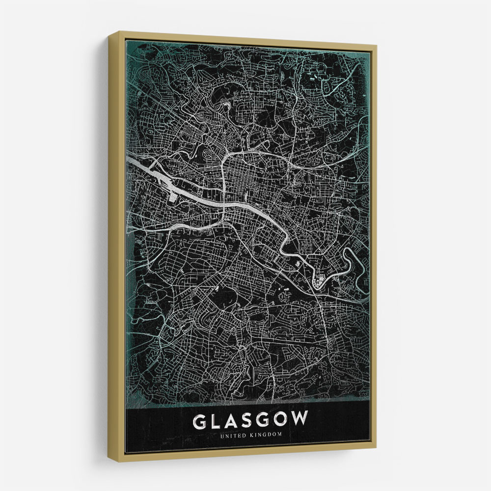 Glasgow Map Glasgow Map