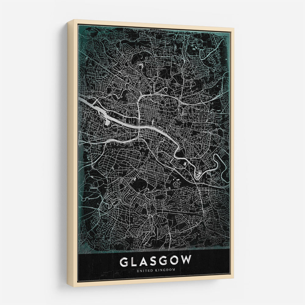 Glasgow Map Glasgow Map
