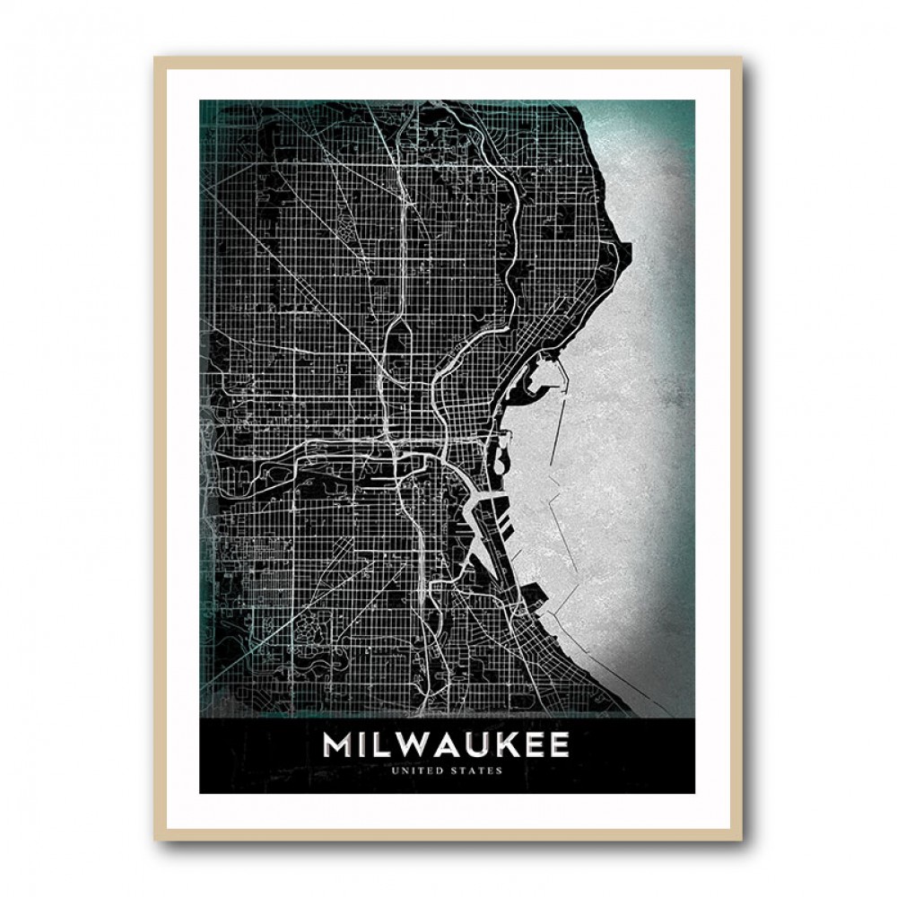 Milwaukee Map Milwaukee Map
