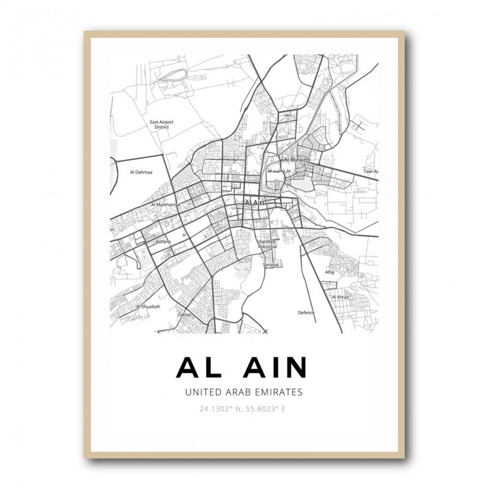 Al Ain City Map