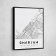 Sharjah City Map