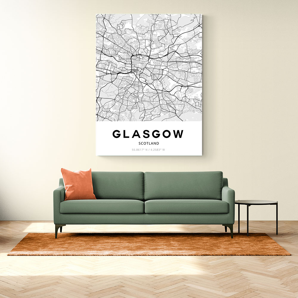 Glasgow City Map