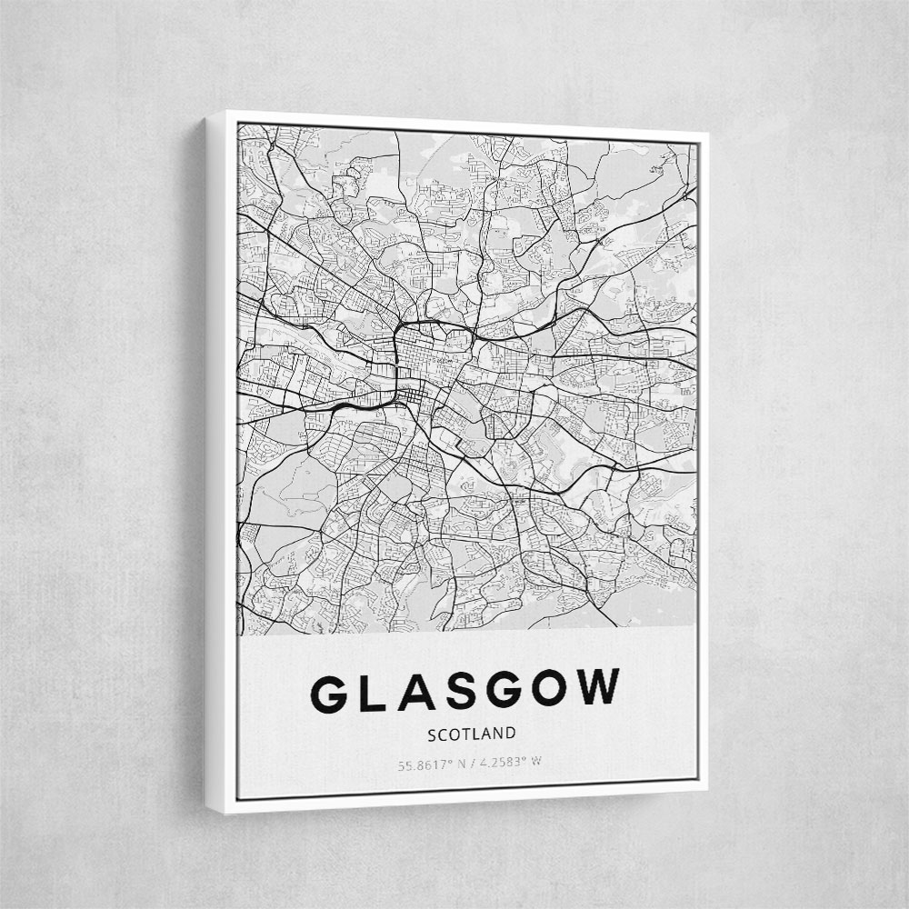 Glasgow City Map