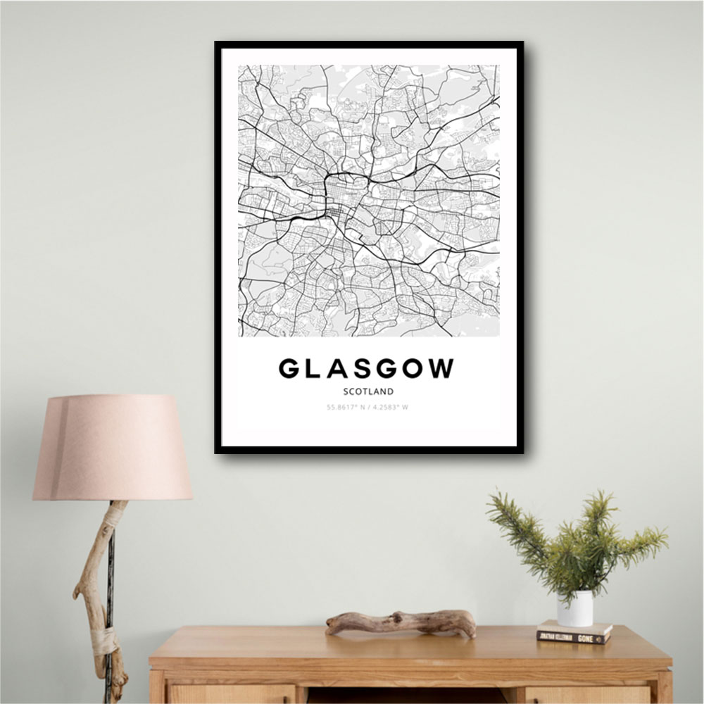 Glasgow City Map