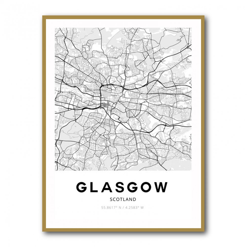 Glasgow City Map