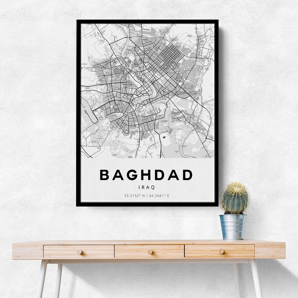 Baghdad City Map