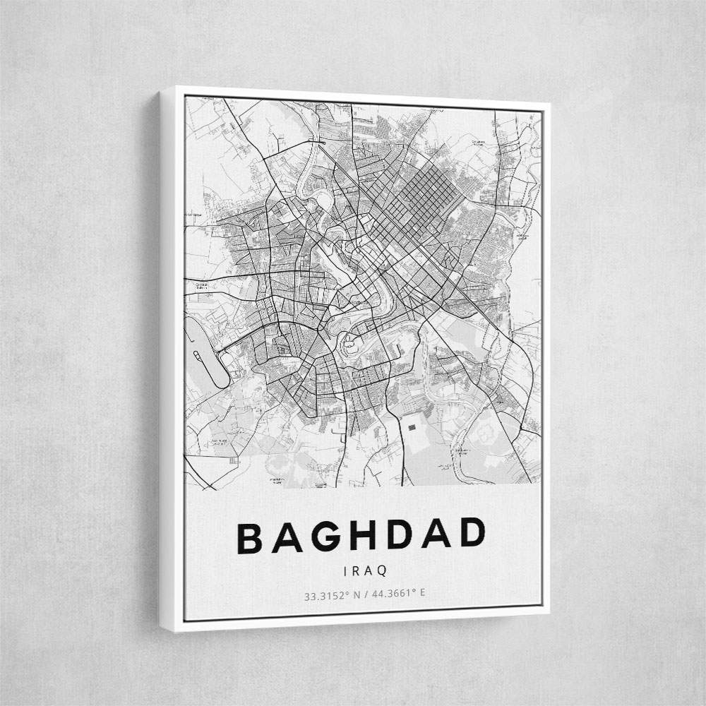 Baghdad City Map